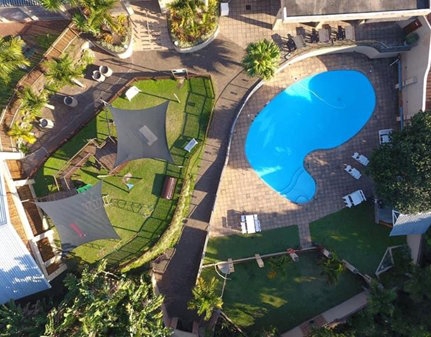 TO Strand Holiday Resort: Aerial View of the pool